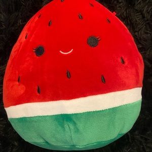 Watermelon squishmallow - BUY THIS SQUISH GET A RANDOM ONE FREE!